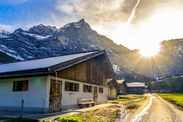 奥地利著名的英格·阿尔姆图片下载
