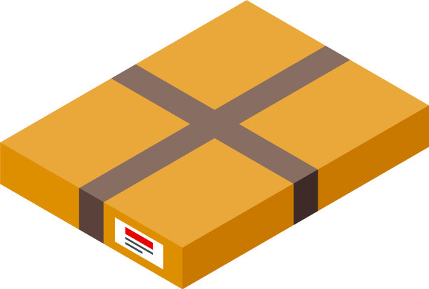 邮筒图标等距样式图片下载