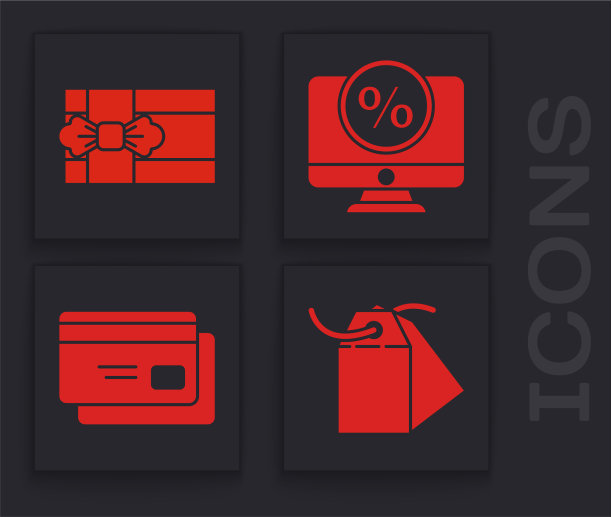 设置空白标签模板价格标签礼品盒图片下载