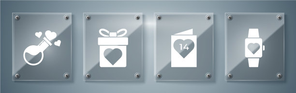 把心放在手表中心的情人图片下载