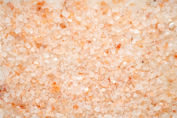 近距离的背景纹理晶体粉色喜马拉雅盐图片下载