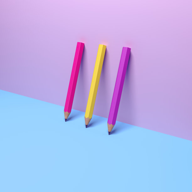 彩色铅笔图片下载