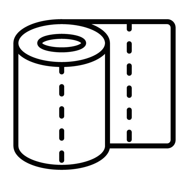 一次性化妆纸矢量图标设计图片下载