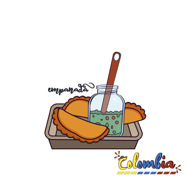 单独的肉馅卷饼加辣椒图片下载