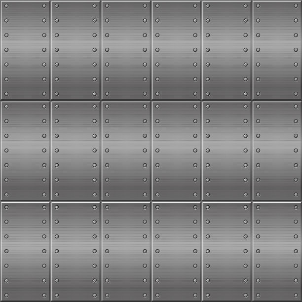 无缝金属背景，金属板设计。图片下载