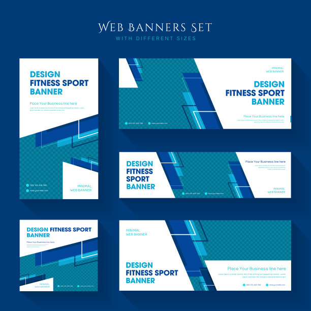 健身房健身训练中心社交媒体贴海报Instagram故事Facebook封面页图片下载