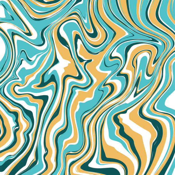 矢量插图。大理石纹理。飞溅的油漆。五颜六色的液体。图片下载