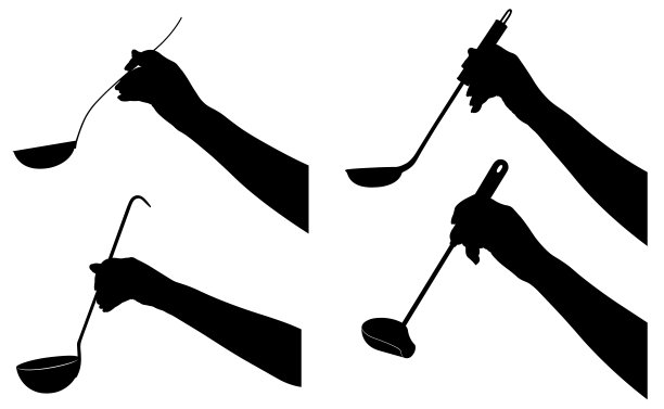 一套手握勺图片下载