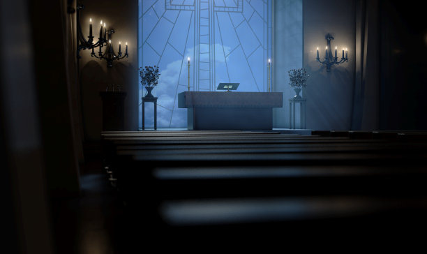 教堂的祭坛图片下载