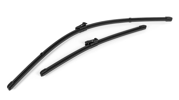 一对白色背景的现代汽车雨刷图片下载