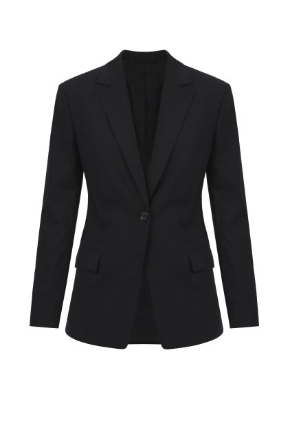 女人的黑夹克图片下载