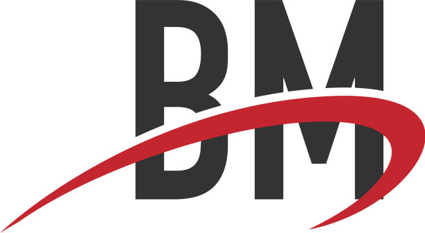 首字母bm链接swoosh字母组合标志图片下载