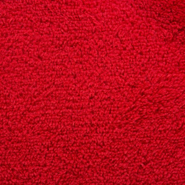 红色长毛绒绒毯纹理图片下载