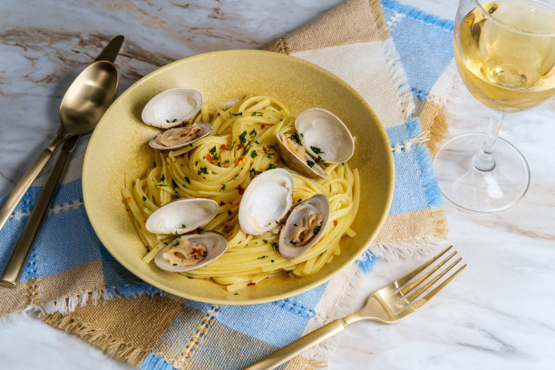 蛤蜊酱扁面图片下载