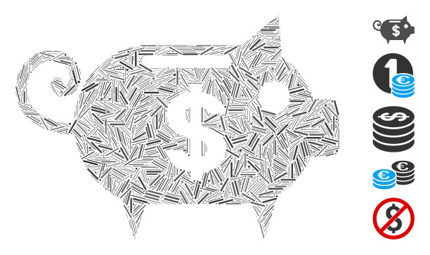 Dash马赛克存钱罐图标图片下载