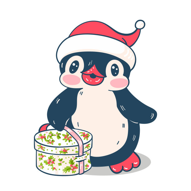 有趣的卡通企鹅图片下载