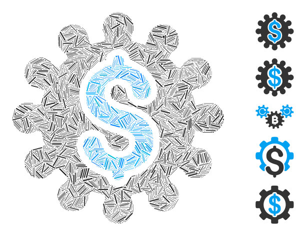 线拼贴支付配置图标图片下载