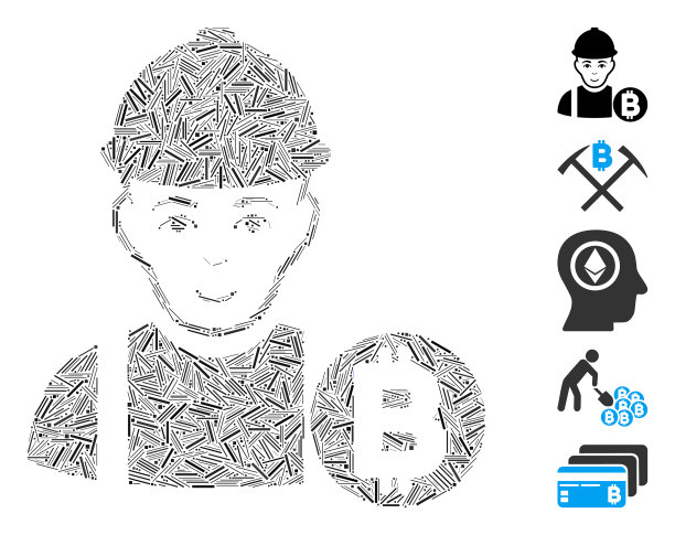 Hatch Mosaic比特币矿工图标图片下载