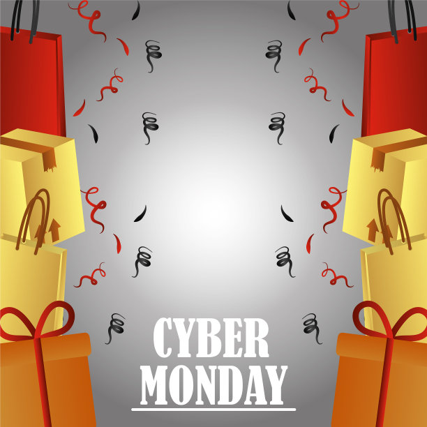 网络星期一送纸盒礼物和图片下载