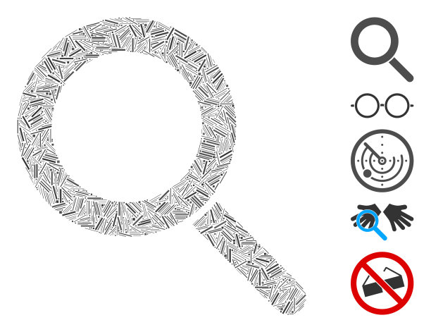 线拼贴定位图标图片下载