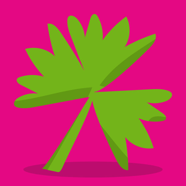 披萨派对绿色欧芹图片下载