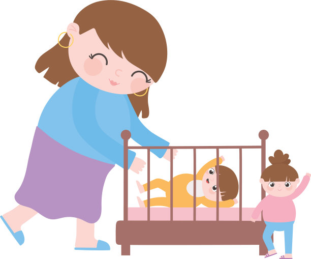 怀孕和母性可爱的妈妈带着她一个宝宝图片下载