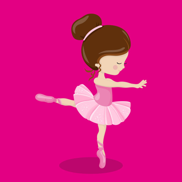 芭蕾课上的女孩棕腿向上03图片下载