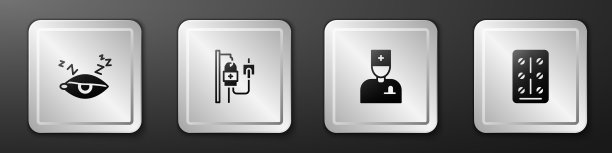 设失眠iv袋男医生和药丸图片下载