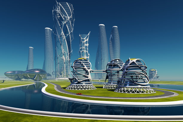 建筑群图片下载