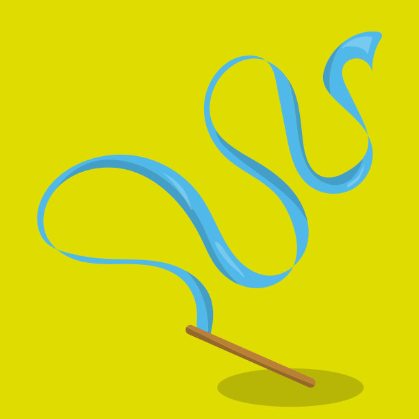 体操女孩的蓝色条纹16图片下载