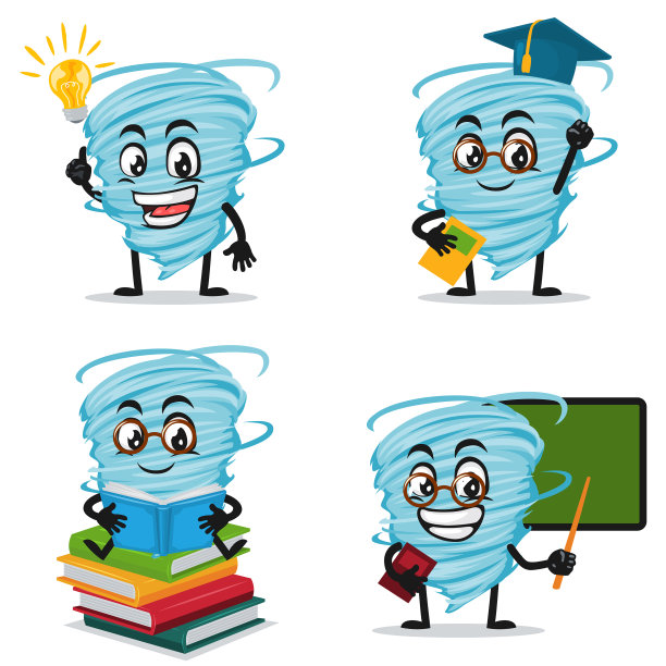 龙卷风吉祥物或角色图片下载