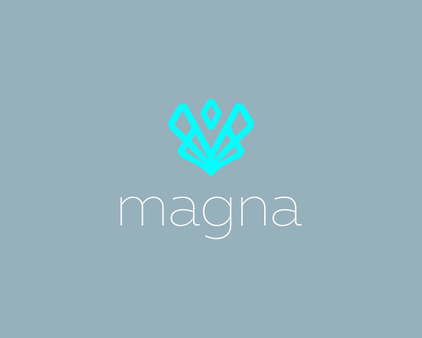 抽象的花蝴蝶标志设计图片下载