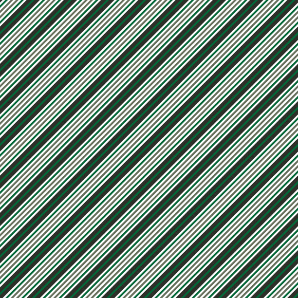 绿色条纹无缝图案背景中图片下载