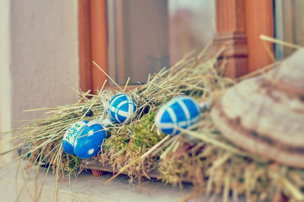 农村复活节装饰图片下载