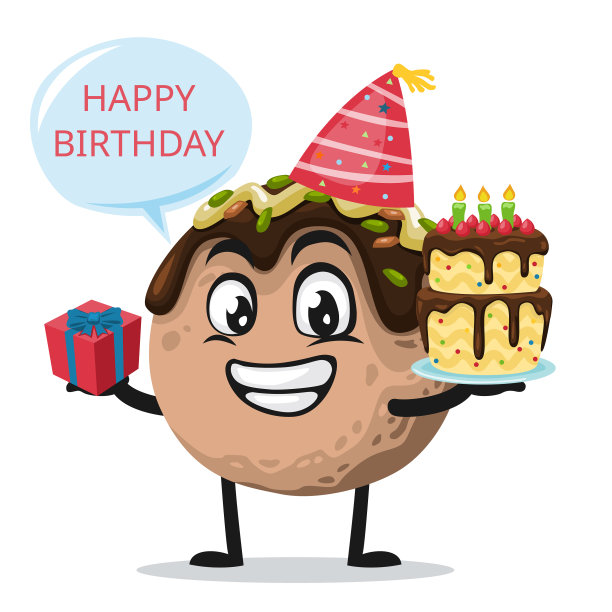 章鱼烧吉祥物或角色图片下载