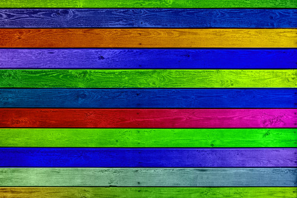 颜色的渐变背景。水平木板图片下载