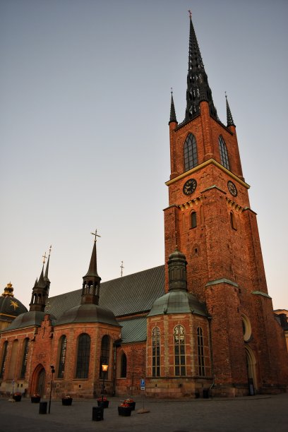 利达霍尔姆教堂是瑞典君主的葬礼教堂。图片下载