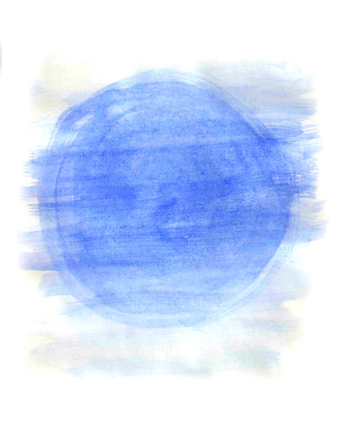 模糊的水彩蓝色背景。手工制作的。背景图片。图片下载