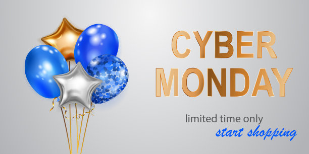 网络星期一促销标语图片下载