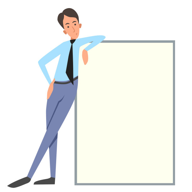 一位办公室职员正在上班图片下载