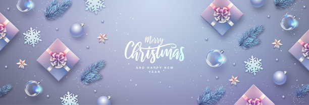 圣诞快乐，恭贺新禧图片下载