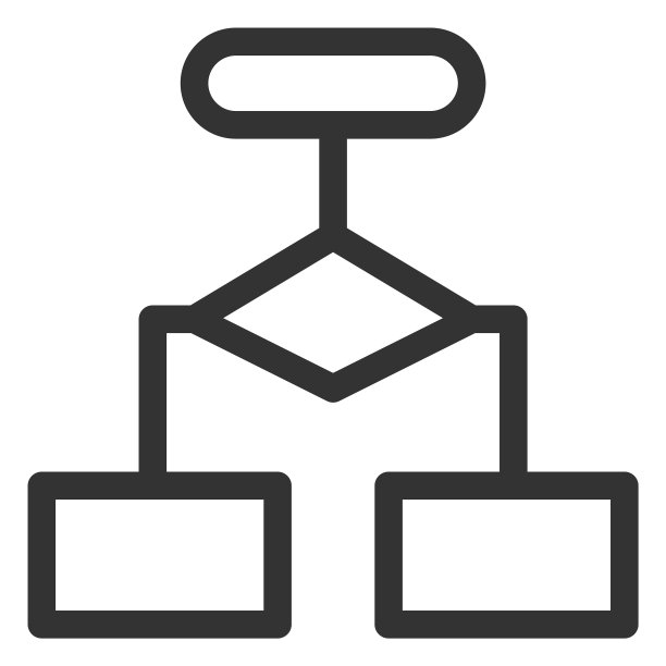 算法流程图符号图标图片下载