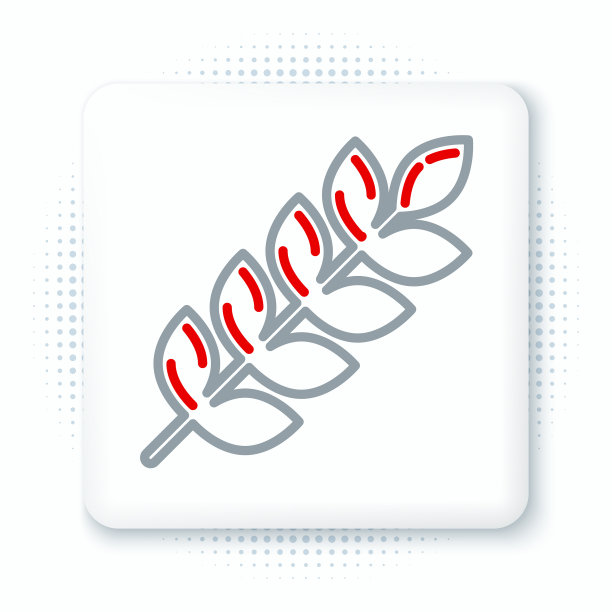 系谷物与水稻，小麦，玉米，燕麦，黑麦图片下载