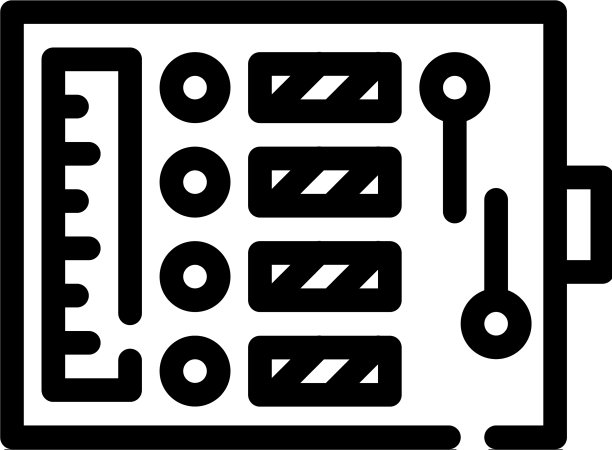 缝纫套件线图标为黑色图片下载