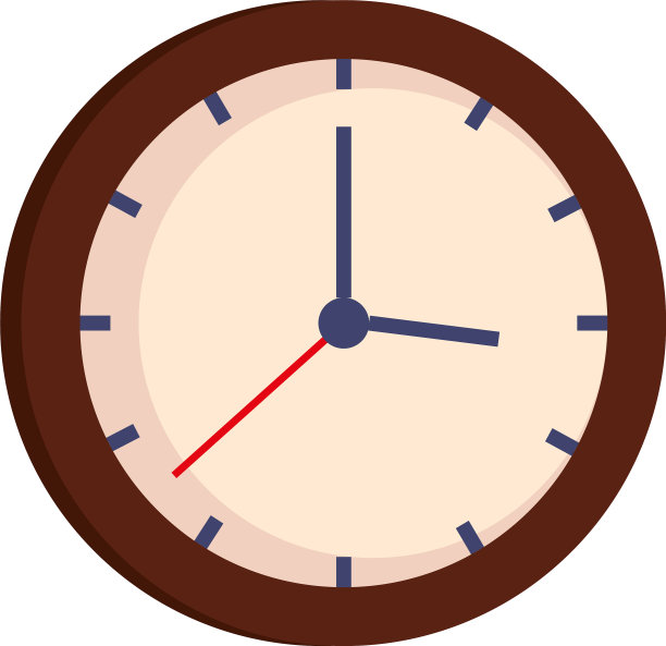 隔离时钟图标设计图片下载