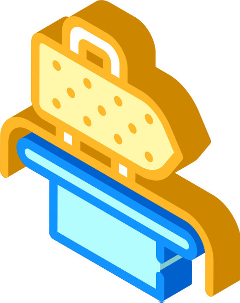 熨烫机等距图标标志图片下载