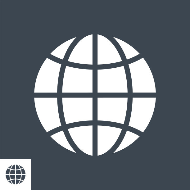 全球字形图标图片下载