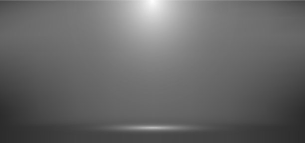 3d空灰色工作室房间背景与图片下载