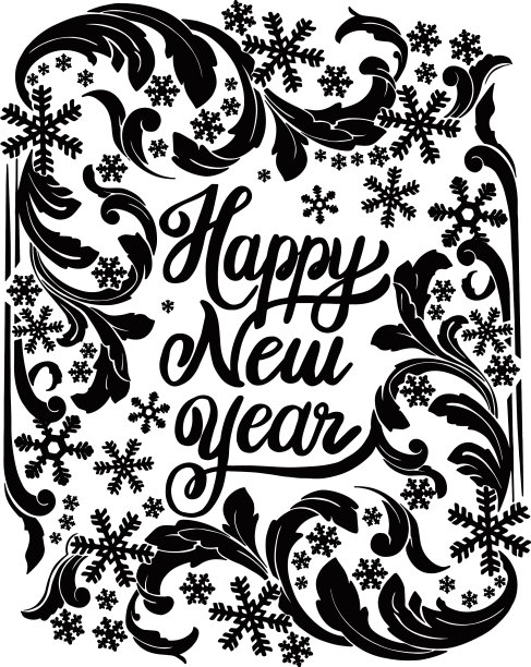 冬旗青花霜图片下载