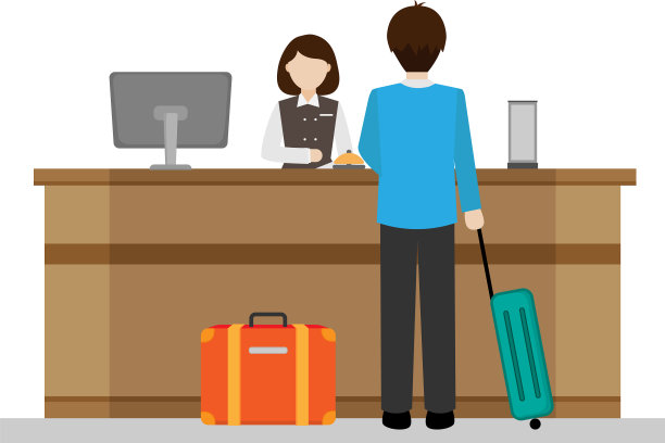 设计人员预定酒店房间图片下载